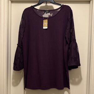Suzanne Betro Women's Purple Blouse